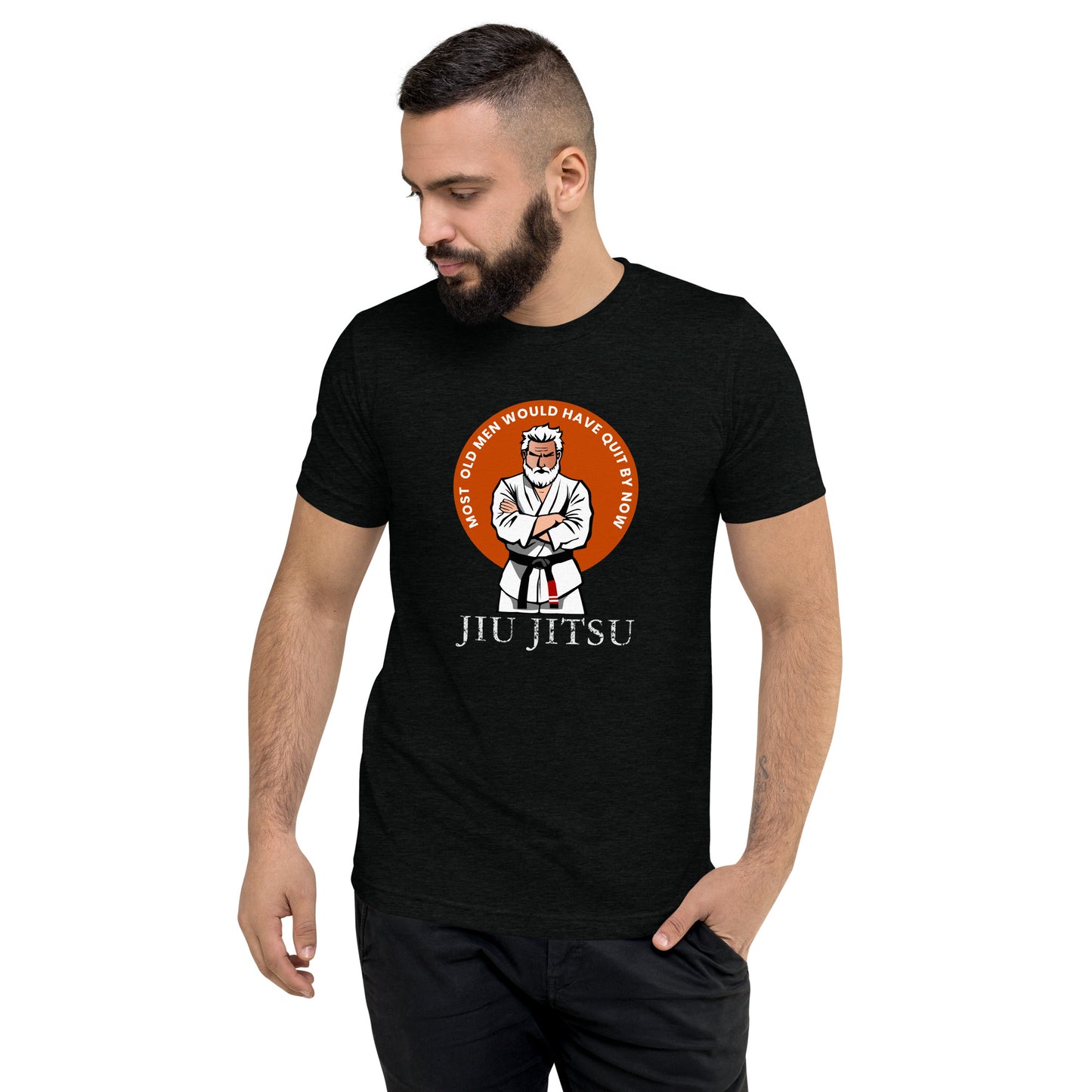 Old Men Don't Quit T-Shirt - Blackbelt