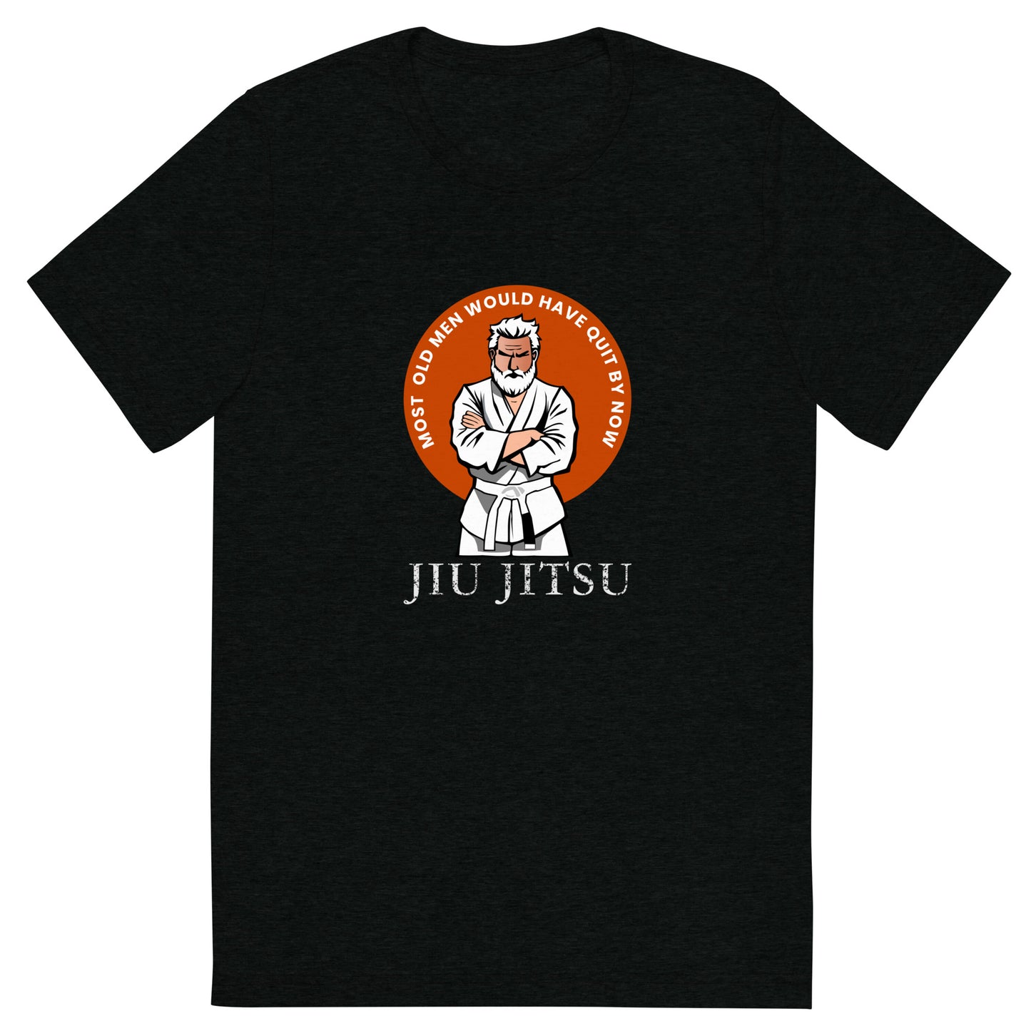 Old Men Don't Quit T-Shirt - Whitebelt
