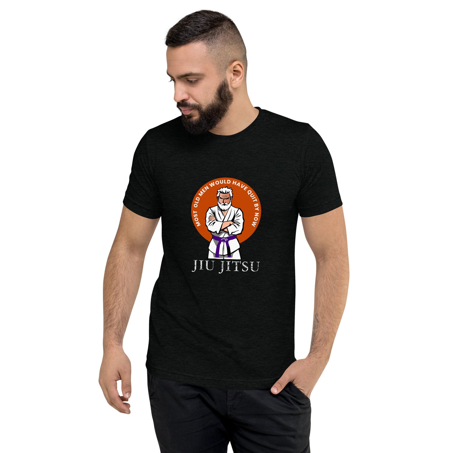 Old Men Don't Quit T-Shirt - Purplebelt