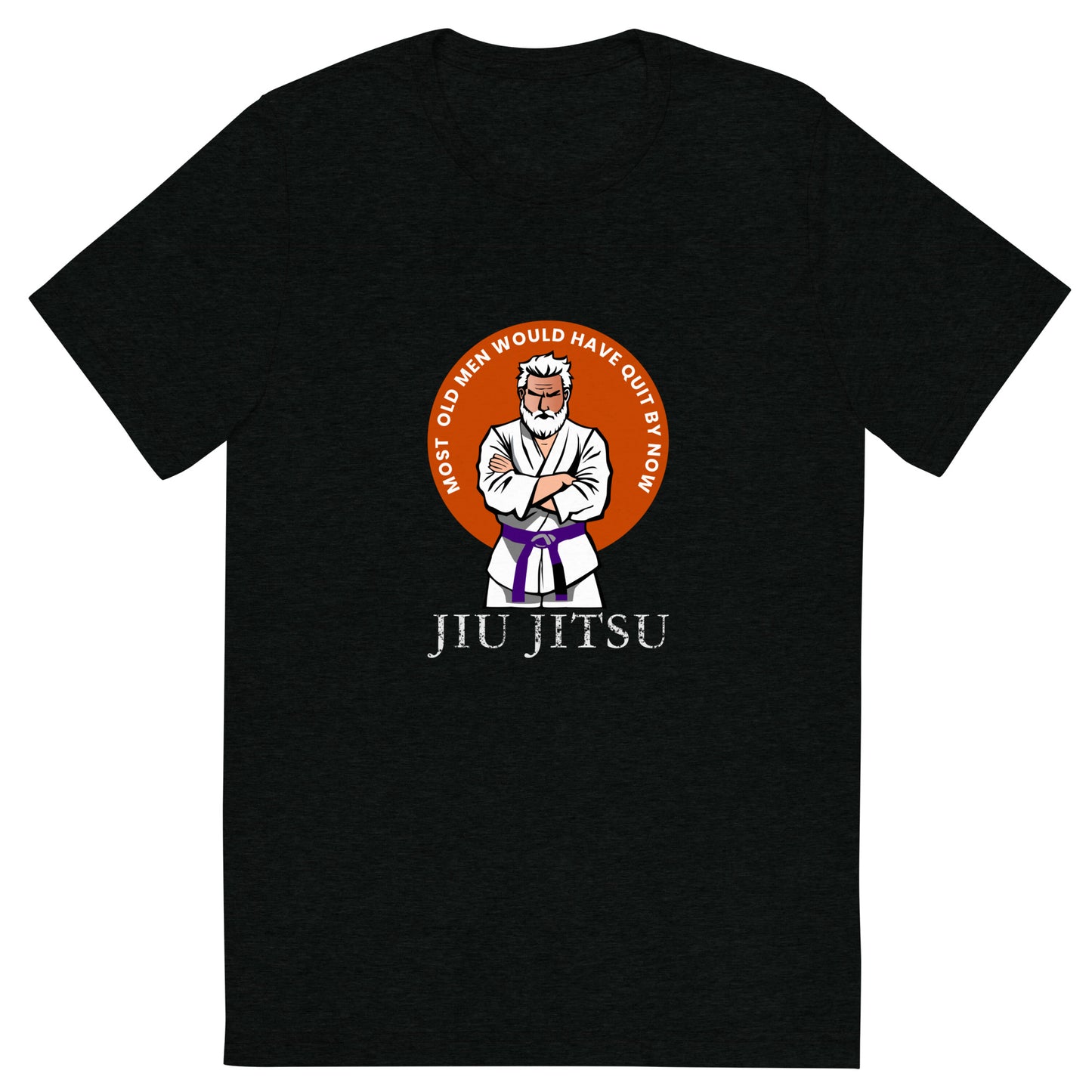 Old Men Don't Quit T-Shirt - Purplebelt